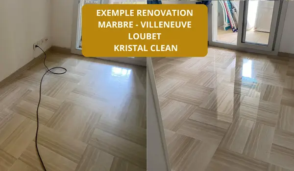 renovation sol en marbre villeneuve loubet